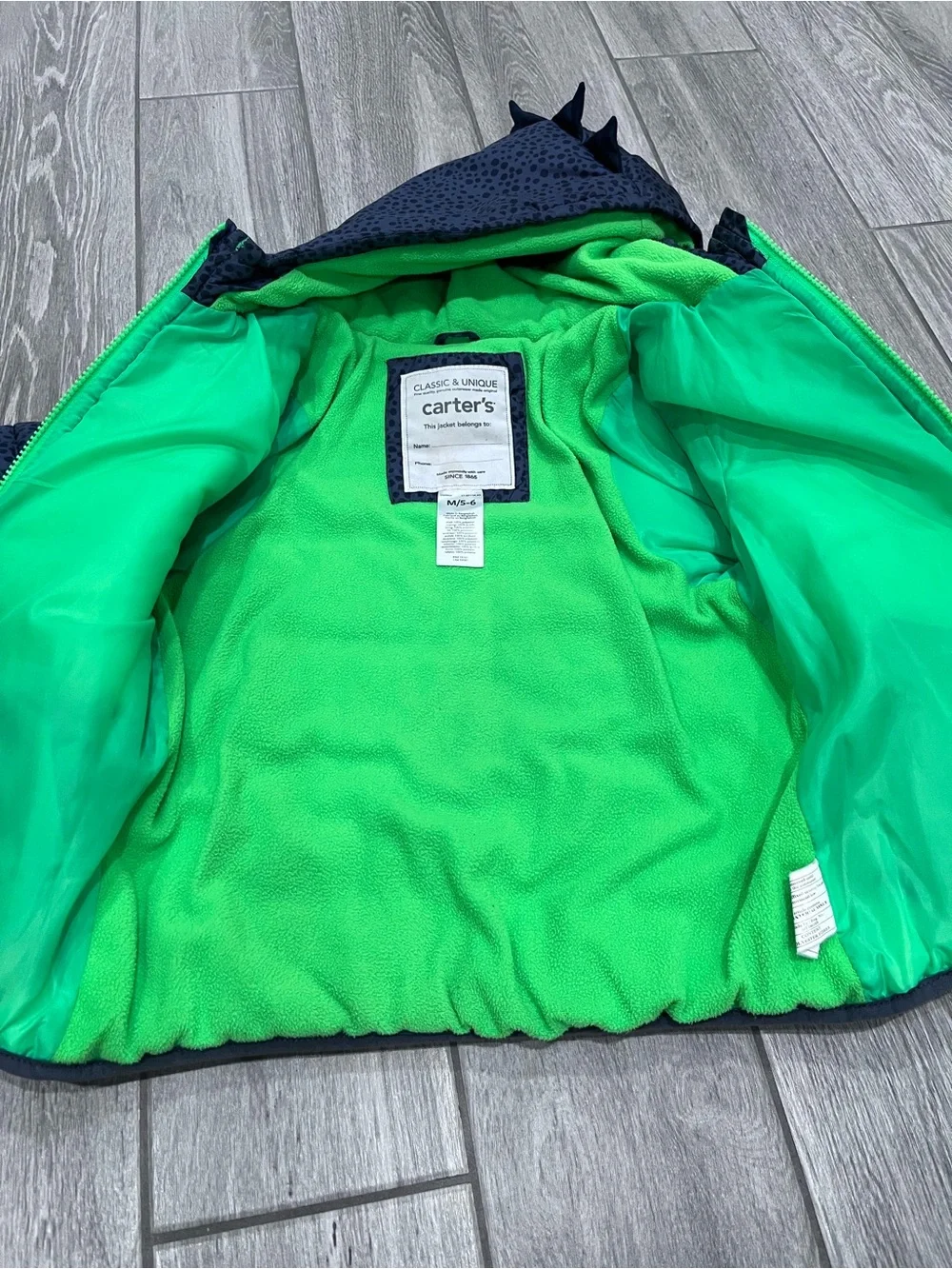 Carters quilted puffer